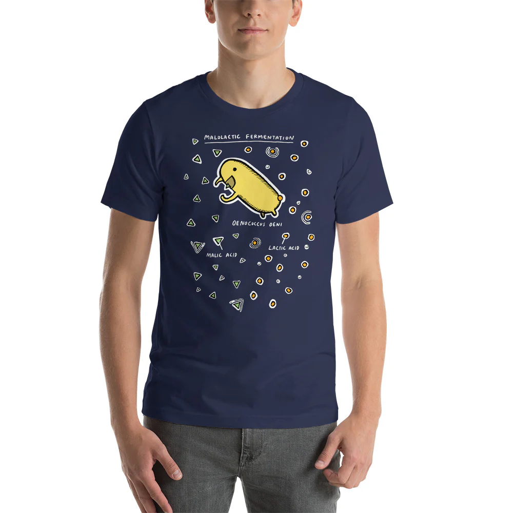 Malolactic Fermentation Short-Sleeve Unisex T-Shirt - Image 4