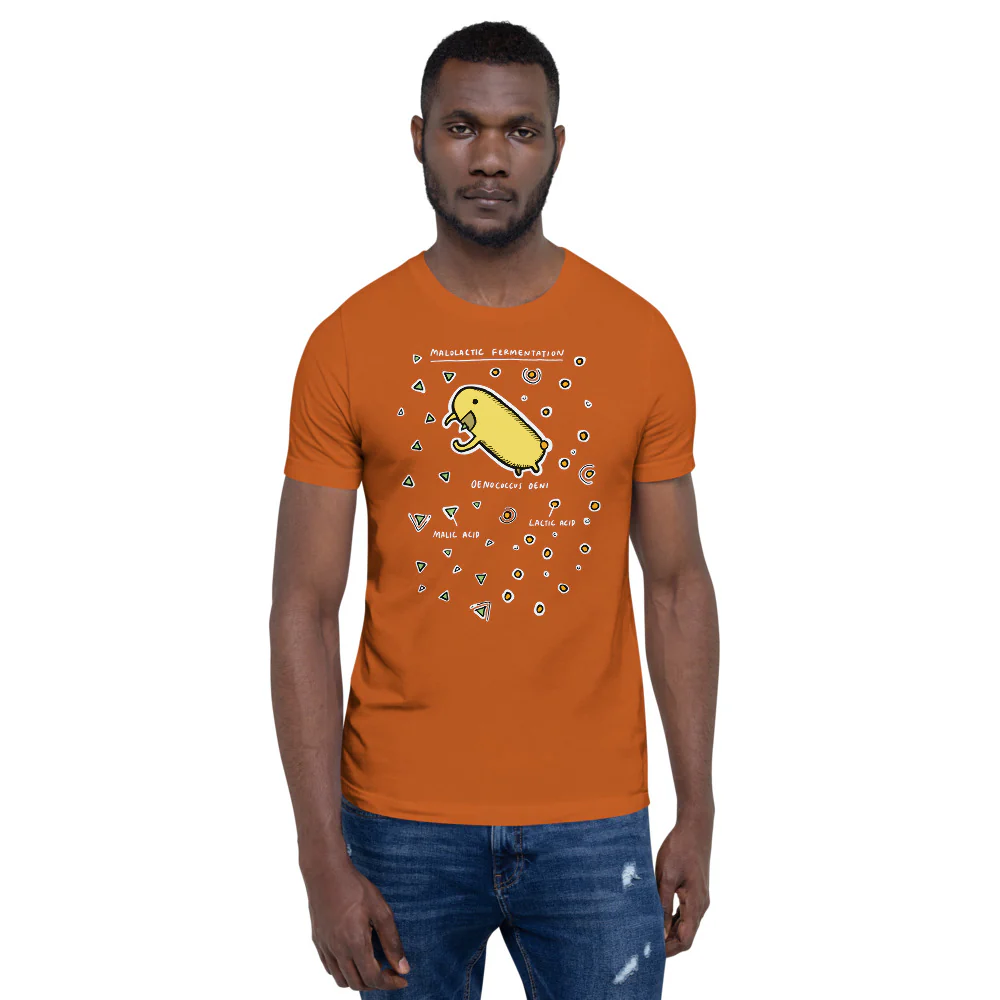 Malolactic Fermentation Short-Sleeve Unisex T-Shirt - Image 8