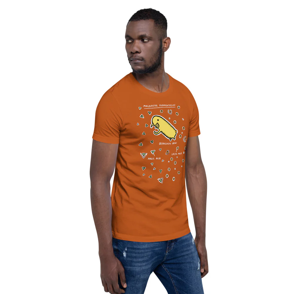 Malolactic Fermentation Short-Sleeve Unisex T-Shirt - Image 9