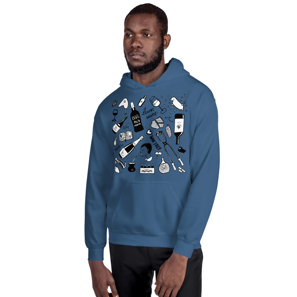 Somm Life Unisex Hoodie - Image 3