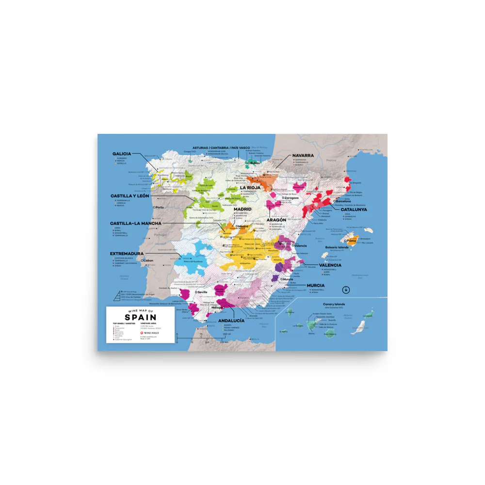 Spain Wine Map - 2nd Edition - Image 4
